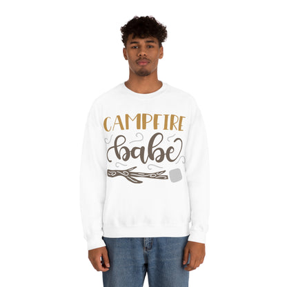 Campfire_babe Crewneck Sweatshirt