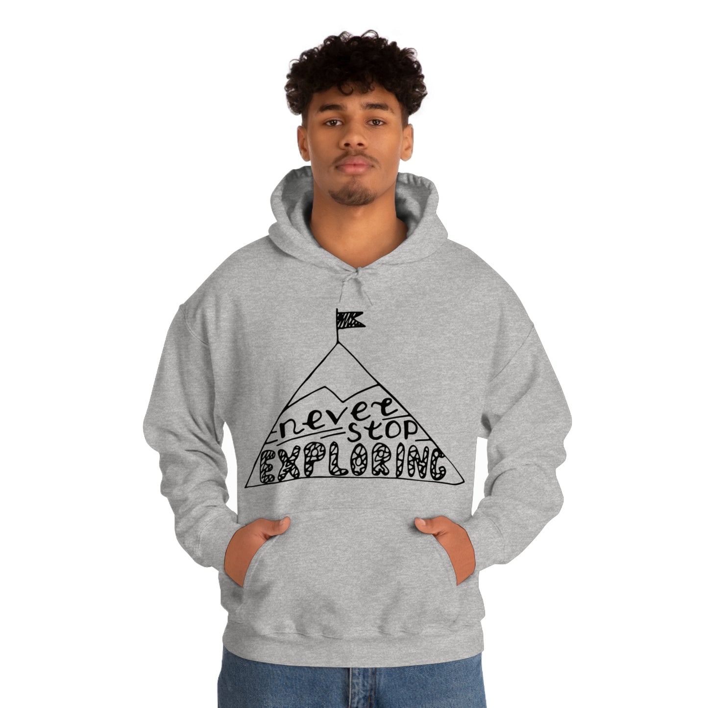 Never stop exploring Hoodie