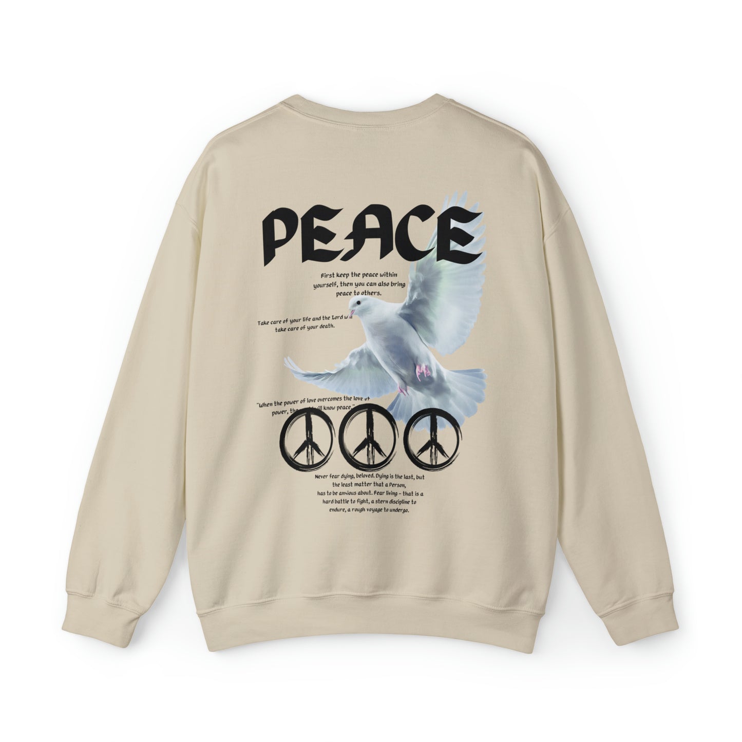 The Power Of Peace Crewneck Sweatshirt