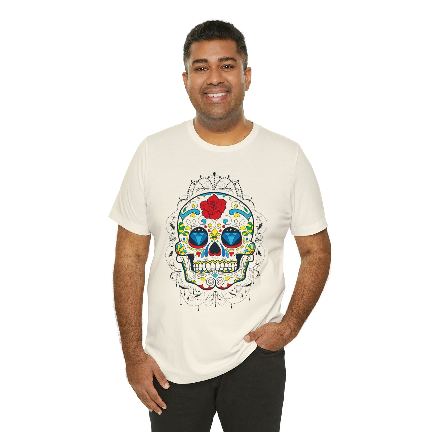 Day of the Dead Diamond Eyes T-Shirt