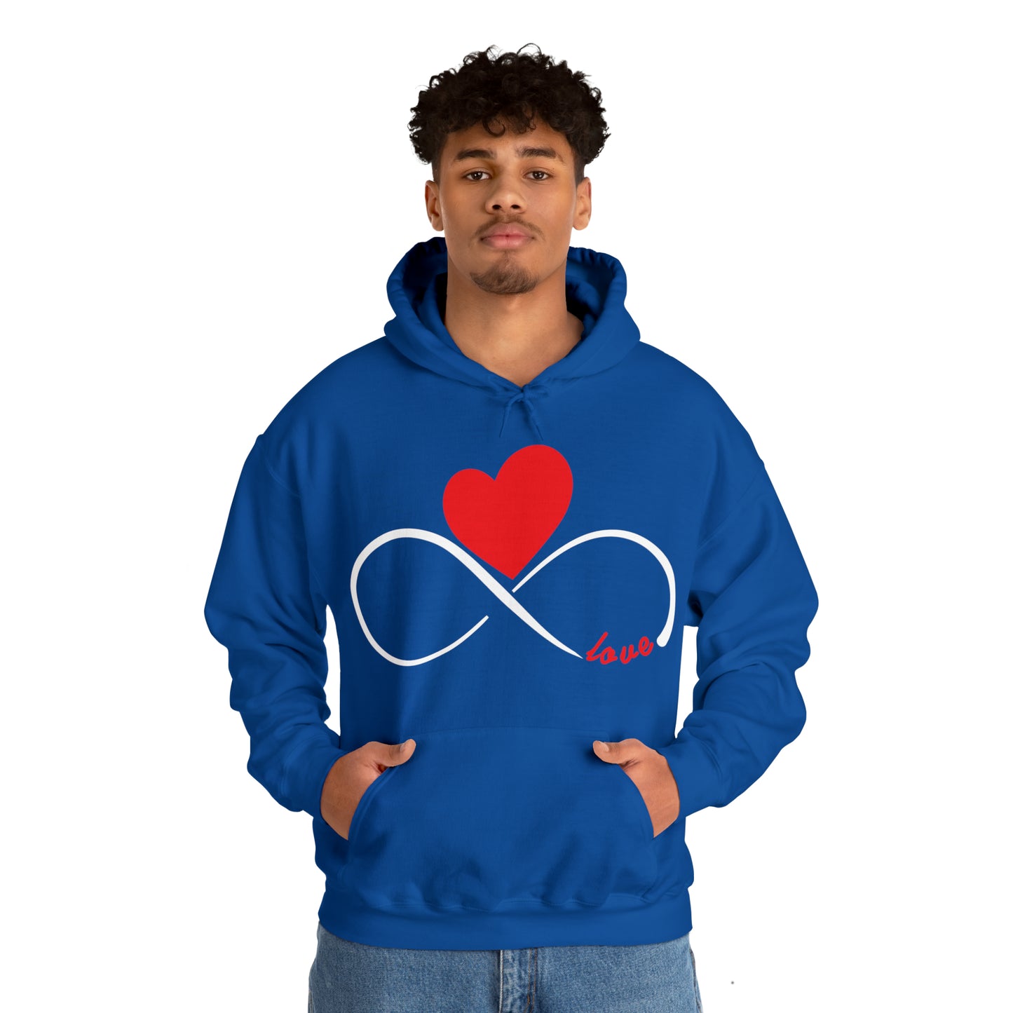 Love Infinity Heart Hoodie