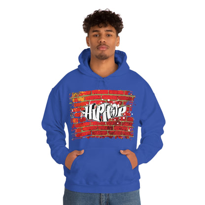 Hip Hop graffiti on the wall Hoodie