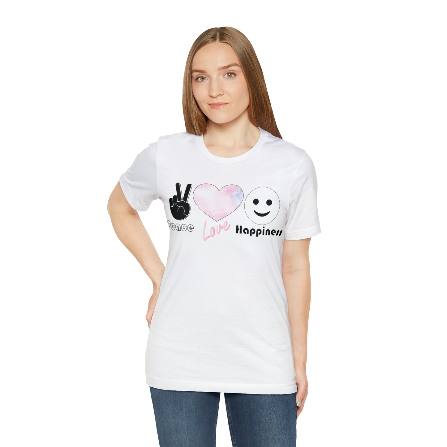 Peace-Love-Happiness T-Shirt