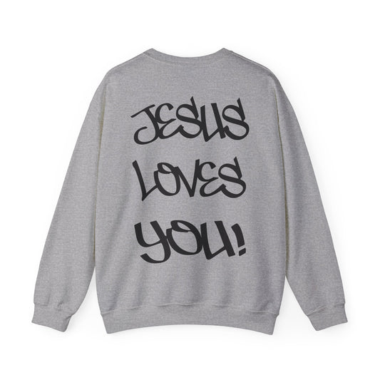 Jesus loves you Crewneck Sweatshirt