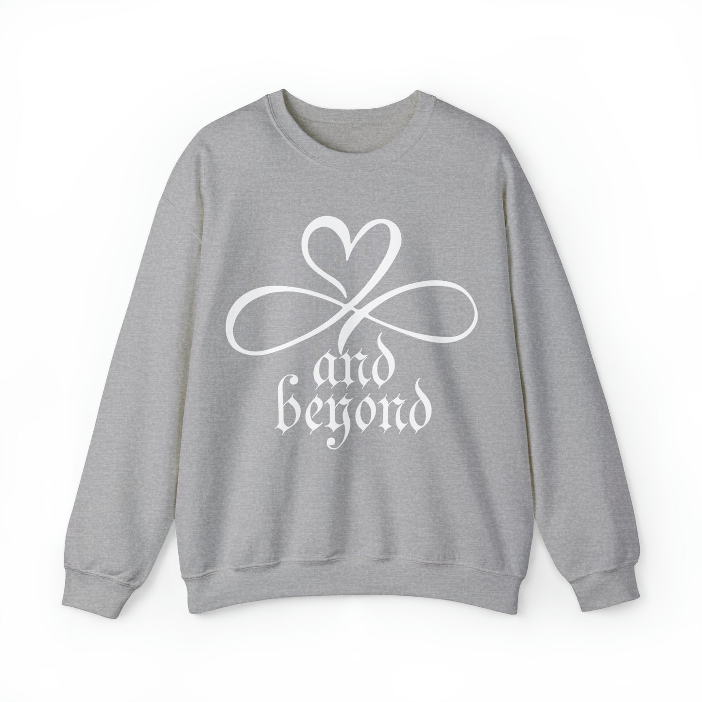 Love infinity and beyond Crewneck Sweatshirt