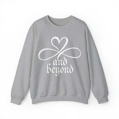 Love infinity and beyond Crewneck Sweatshirt