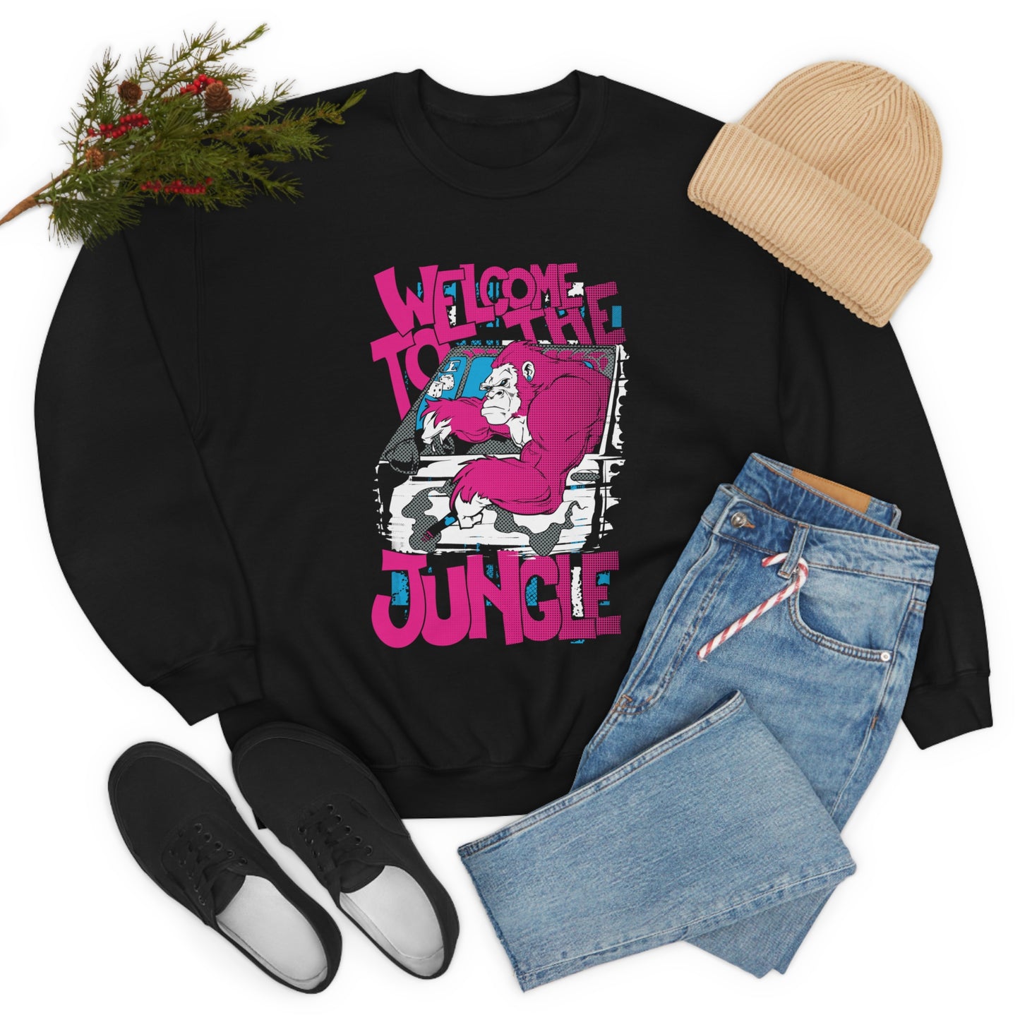 Welcome to the jungle Crewneck Sweatshirt