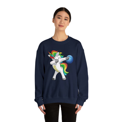 Dabbing Unicorn Crewneck Sweatshirt