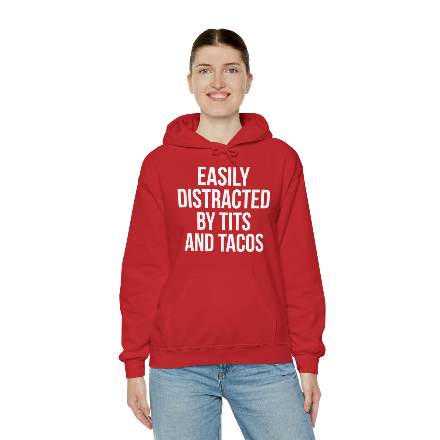 Easily distracted by tacos Hoodie