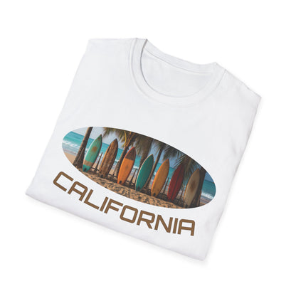 California beautiful surfer beach T-Shirt