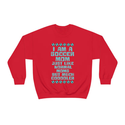 Cooler soccer mom Crewneck Sweatshirt