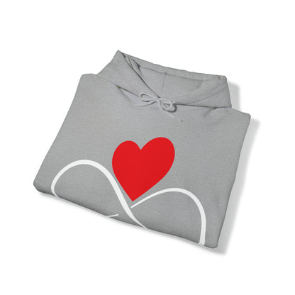 Love Infinity Heart Hoodie