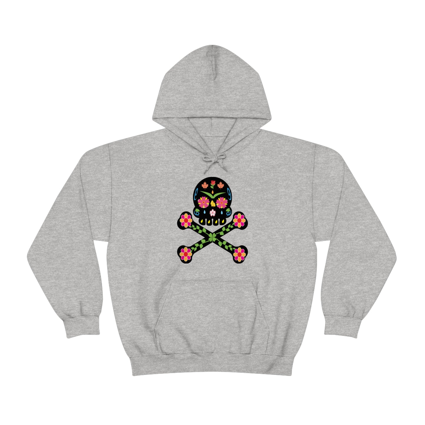 Day of the Dead Skull Hoodie