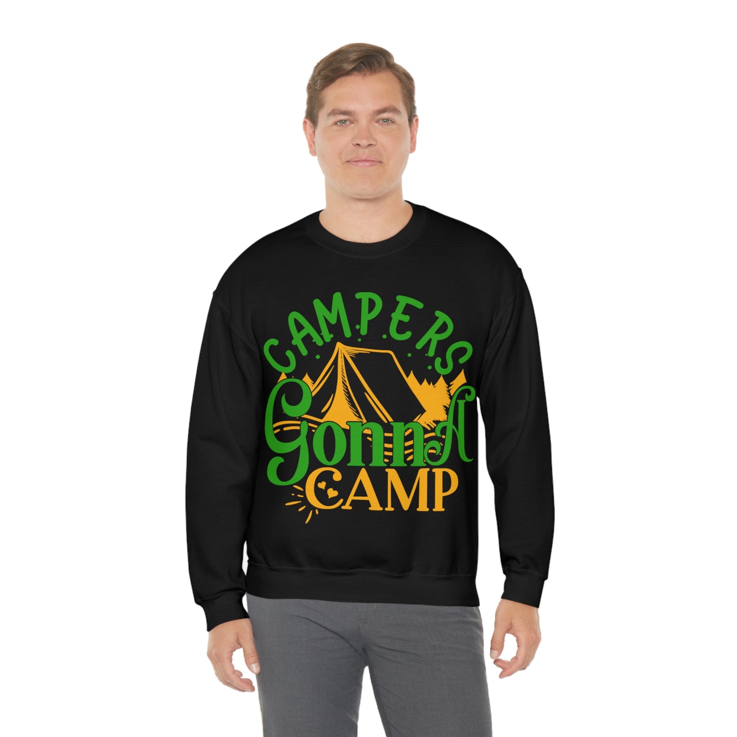 Campers Gonna Camp Crewneck Sweatshirt