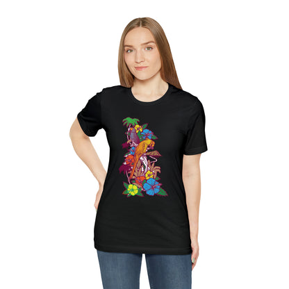 Parrot Jungle Floral T-Shirt