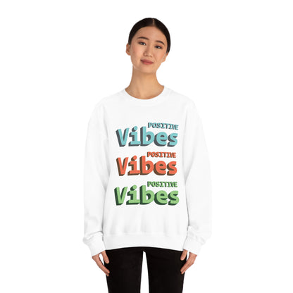 Positive Vibes Crewneck Sweatshirt