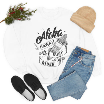 Hawaii Surf Rider Crewneck Sweatshirt