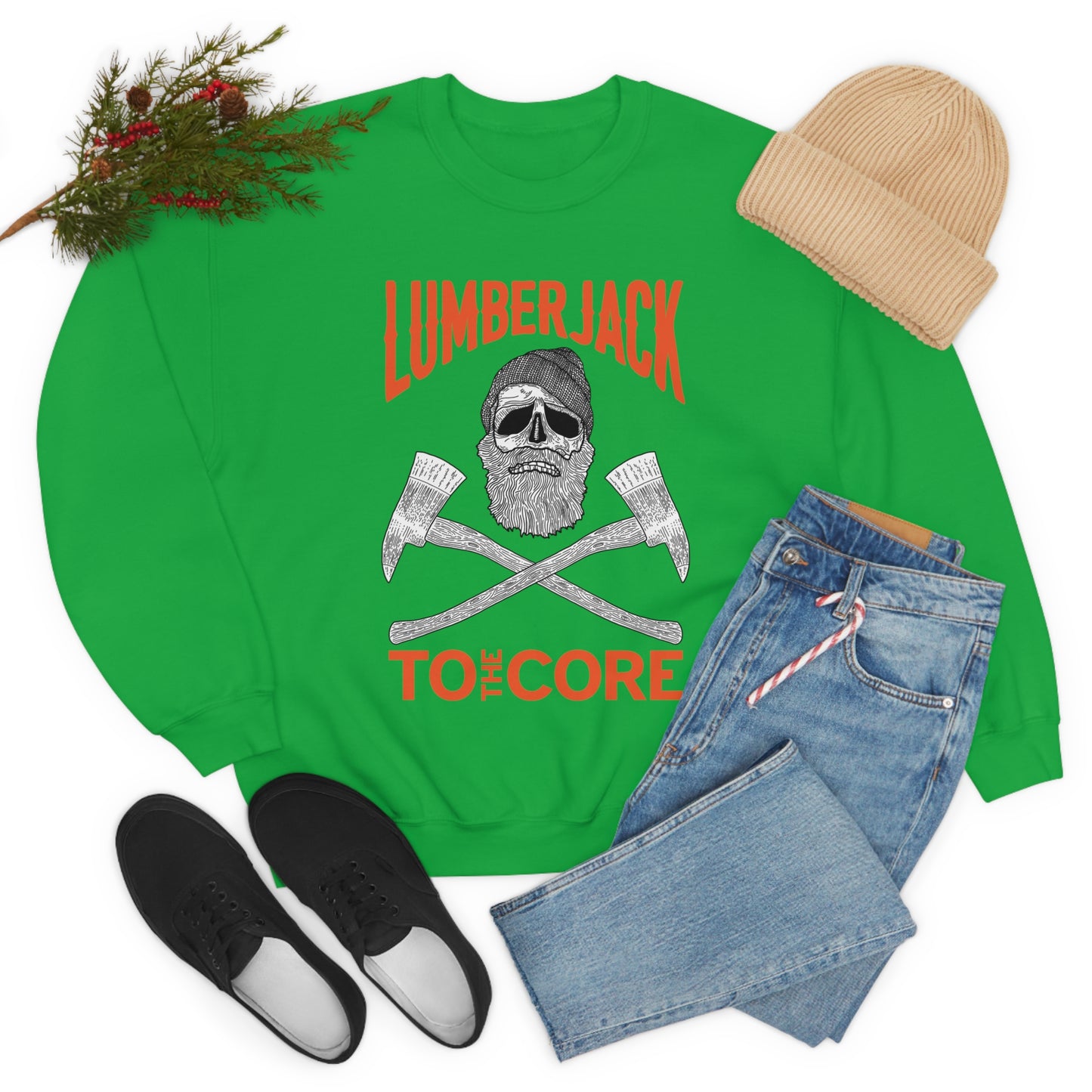 Lumberjack Crewneck Sweatshirt