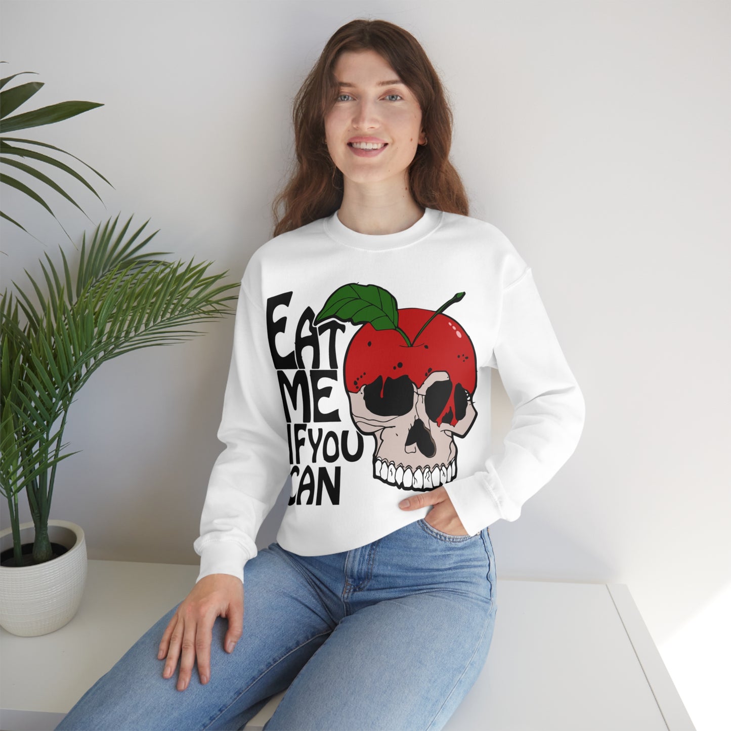 Eat me if you can Crewneck Sweatshirt