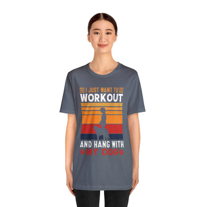 Workout with my dog Vintage T-Shirt