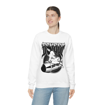 Bomb chick Tattoo Crewneck Sweatshirt