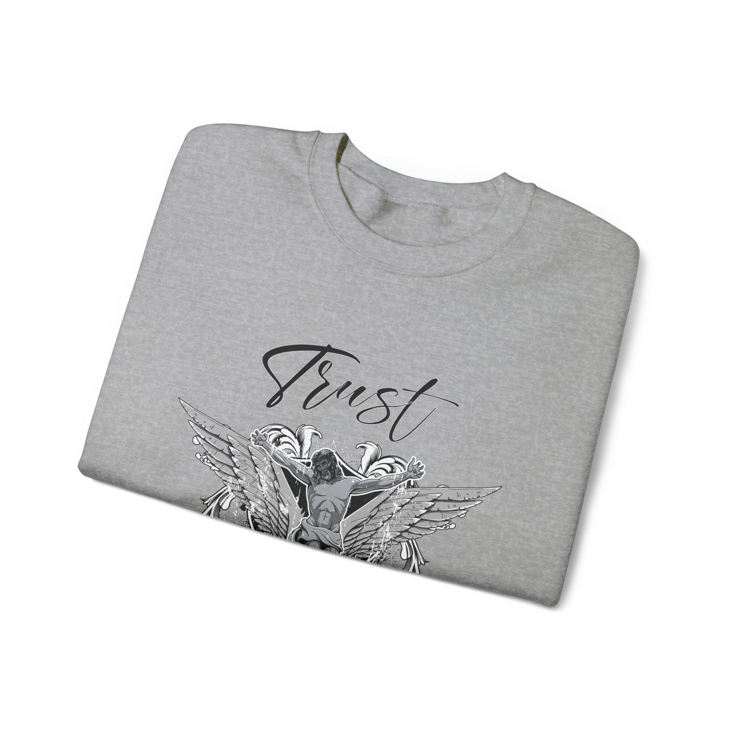 Jesus trust Crewneck Sweatshirt