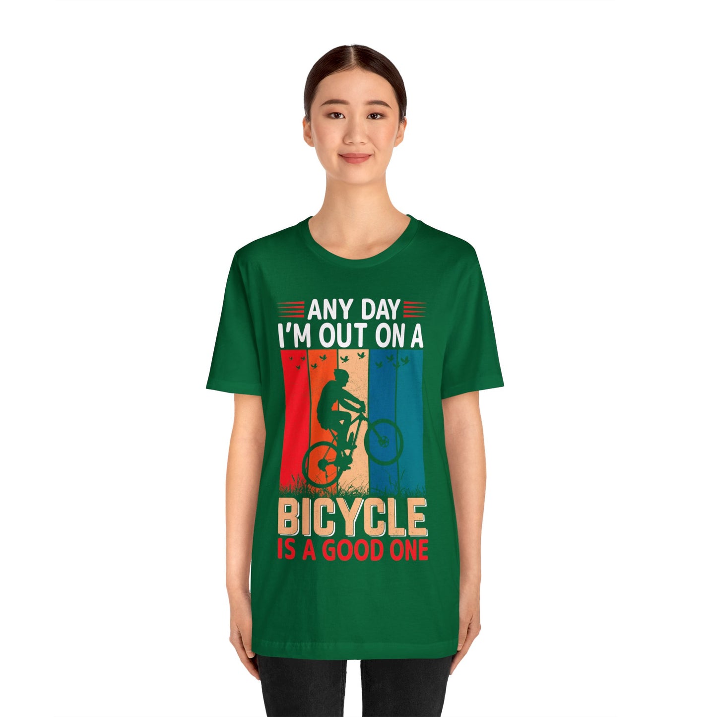 Any day in my bicycle is a good day vintage T-Shirt