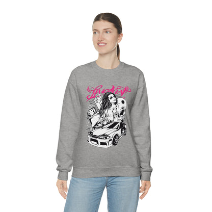 Live fast tattoo Crewneck Sweatshirt