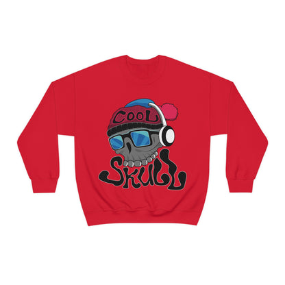 Cool Skull Crewneck Sweatshirt