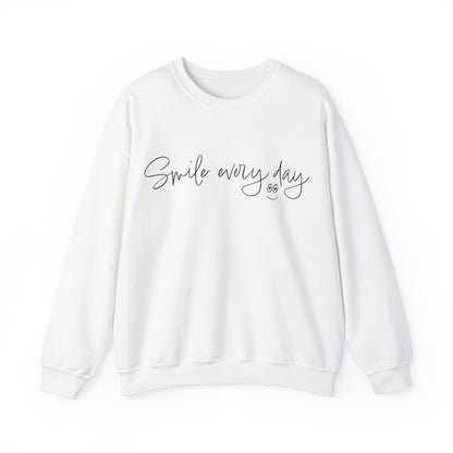 Smile every day Crewneck Sweatshirt