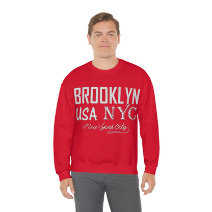 Brooklyn NY USA Crewneck Sweatshirt