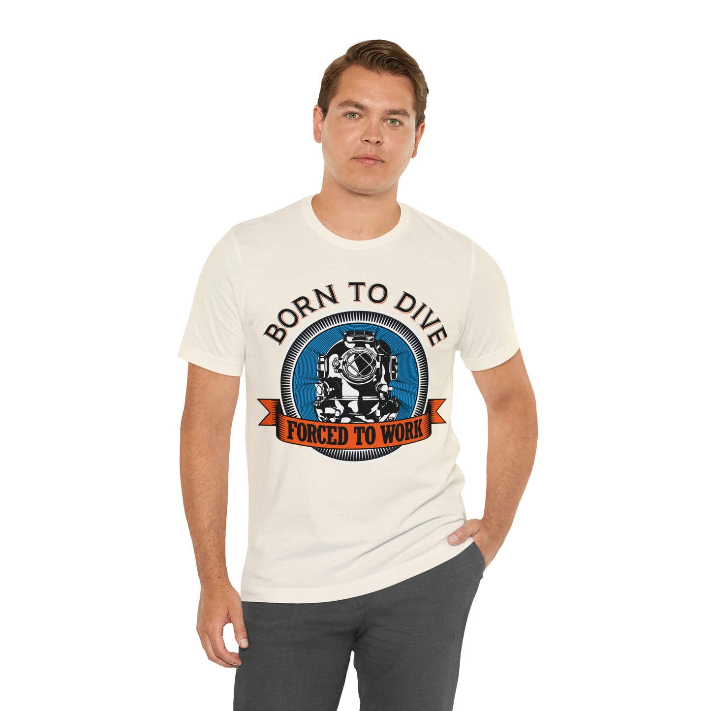 Born to dive force to work T-Shirt