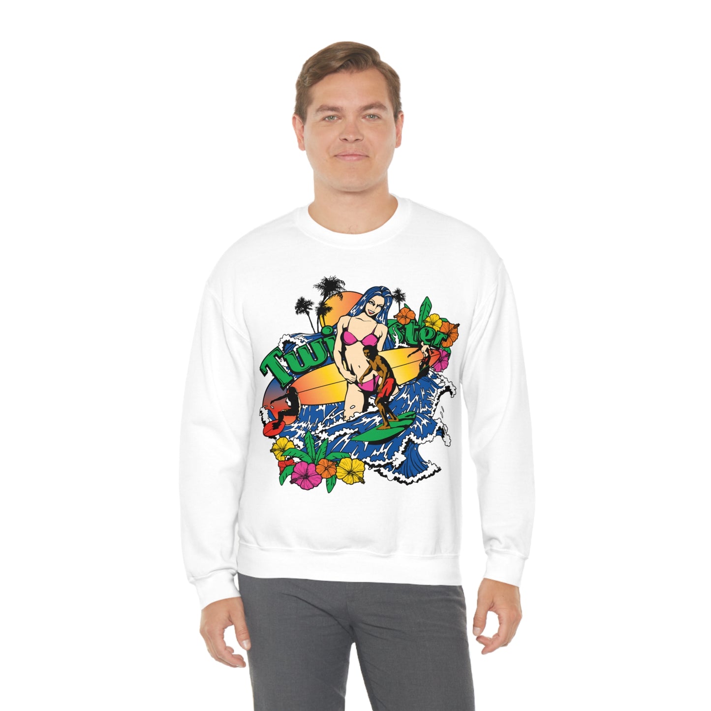 Twister Paradise Crewneck Sweatshirt