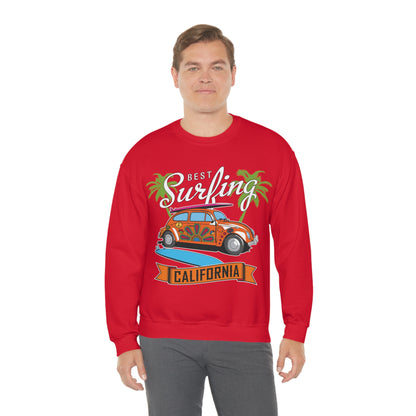 Best Surfing California Buggy Crewneck Sweatshirt