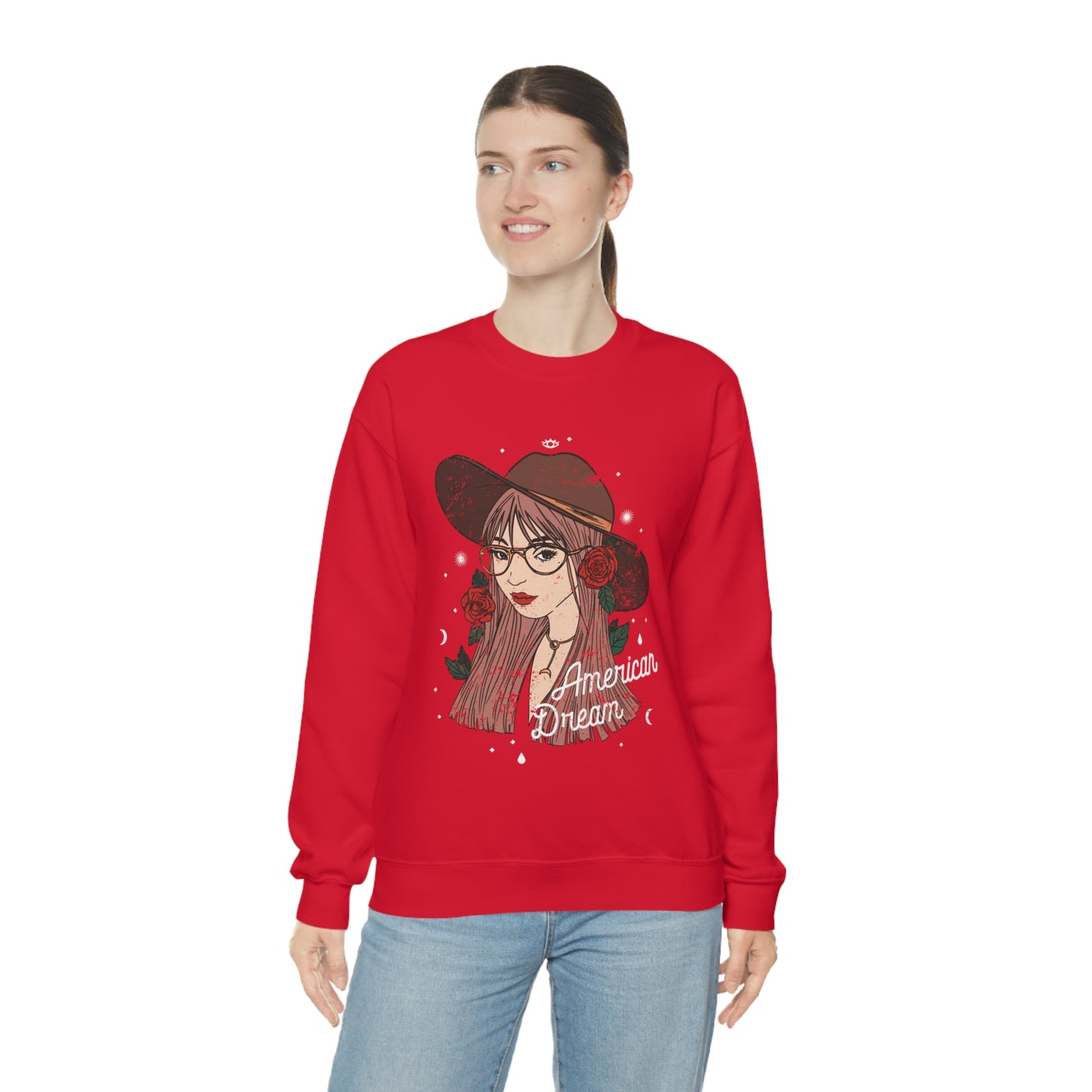 American Dream Woman Crewneck Sweatshirt