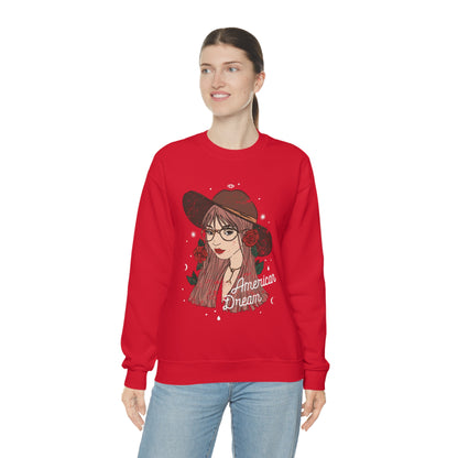 American Dream Woman Crewneck Sweatshirt