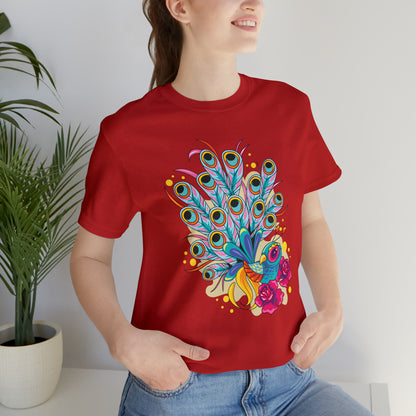 Colorful Peacock T-Shirt