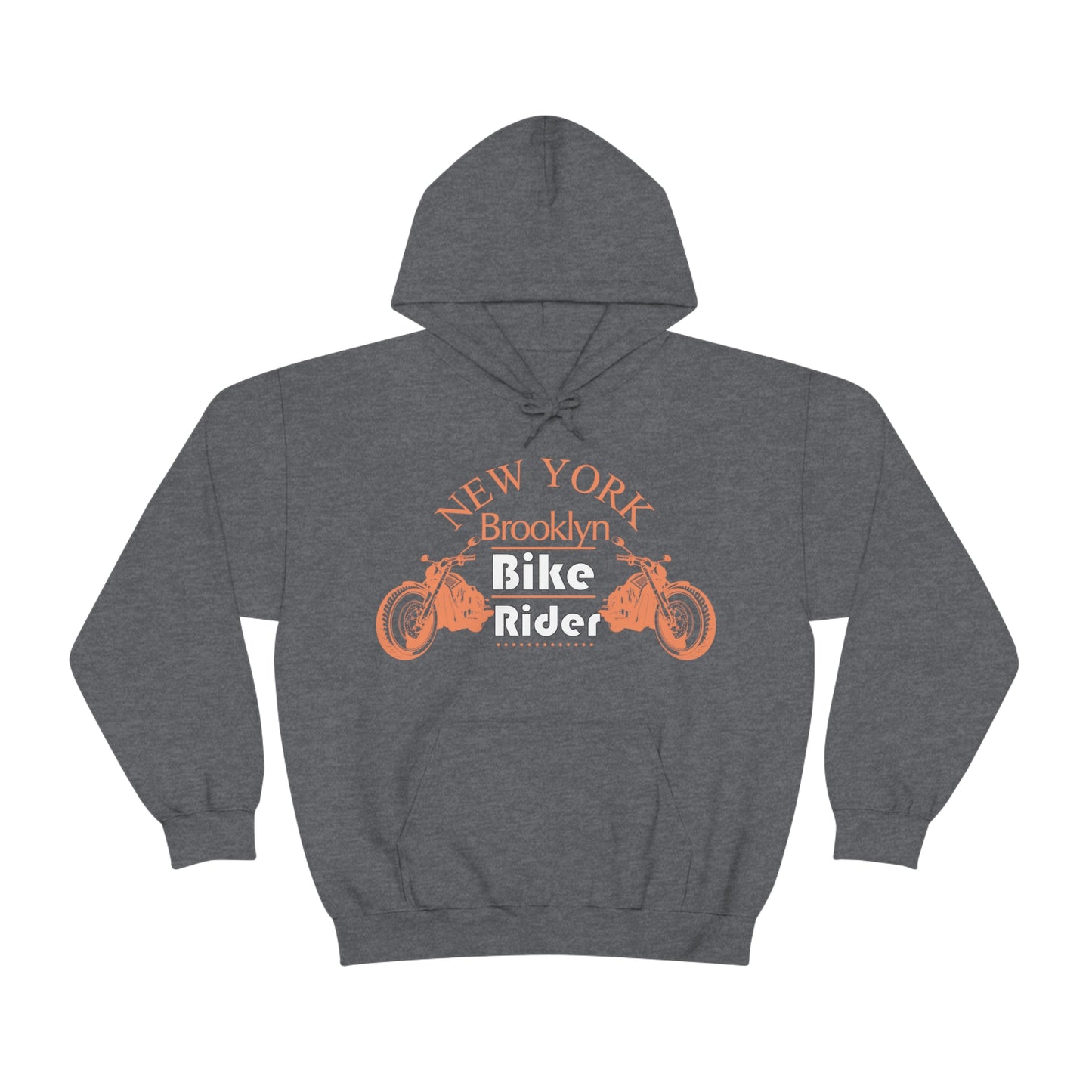 Brooklyn Bike rider Hoodie