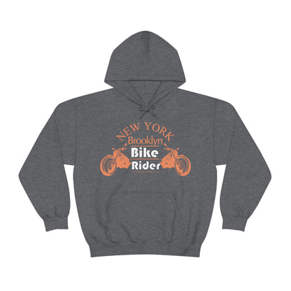 Brooklyn Bike rider Hoodie