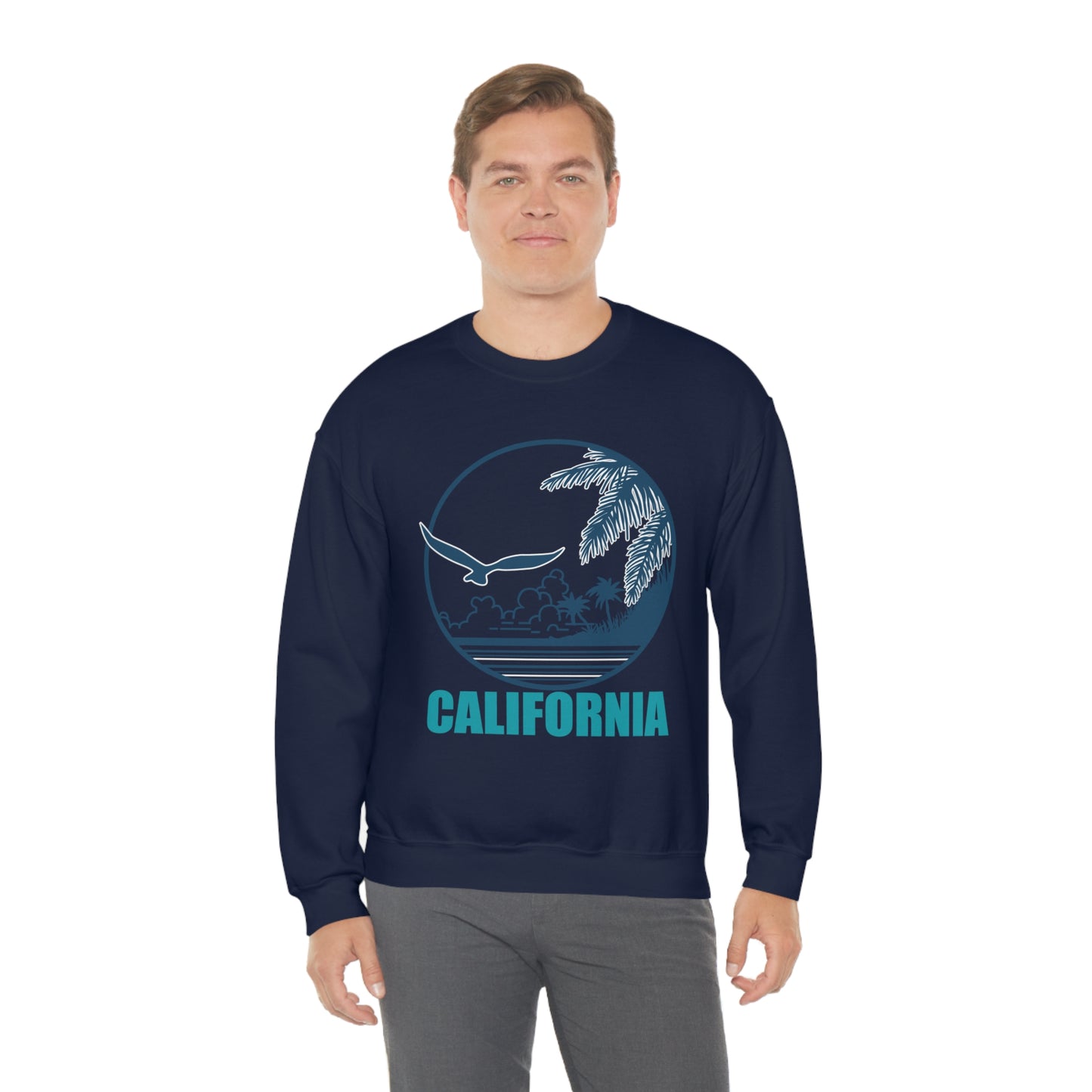 Cali Vibe Crewneck Sweatshirt