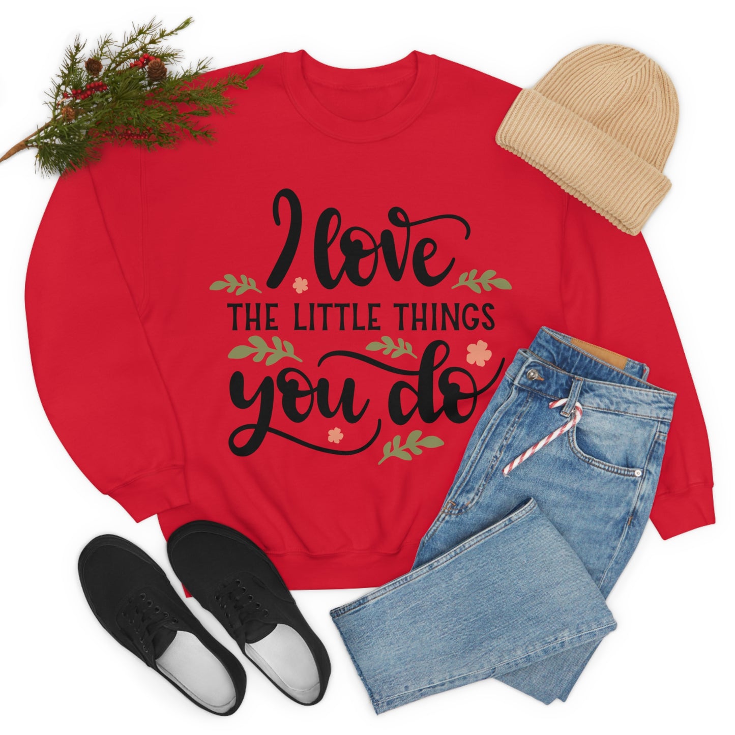 I_love_the_little_things_you_do 1 Crewneck Sweatshirt