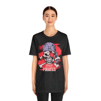 Airship Skull Pirate T-Shirt