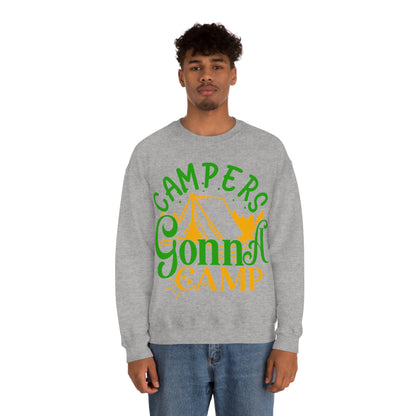 Campers Gonna Camp Crewneck Sweatshirt