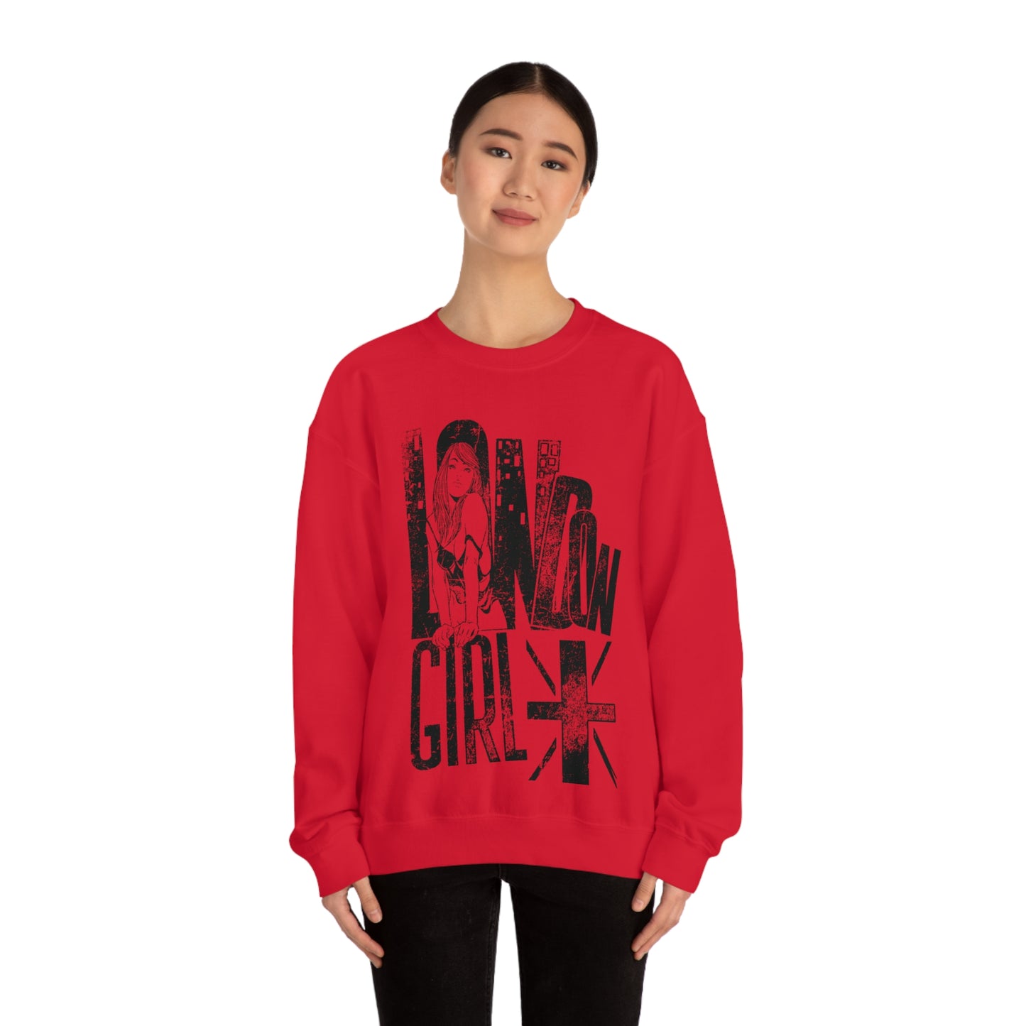 London_Girl Crewneck Sweatshirt