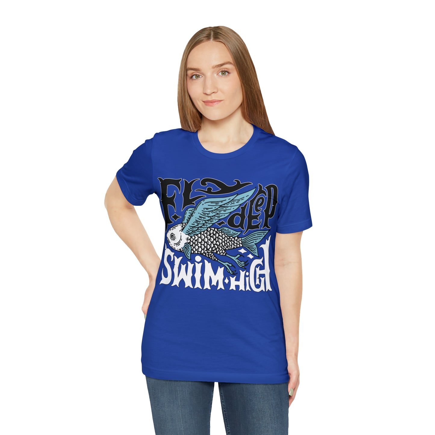 Fly deep swim high T-Shirt