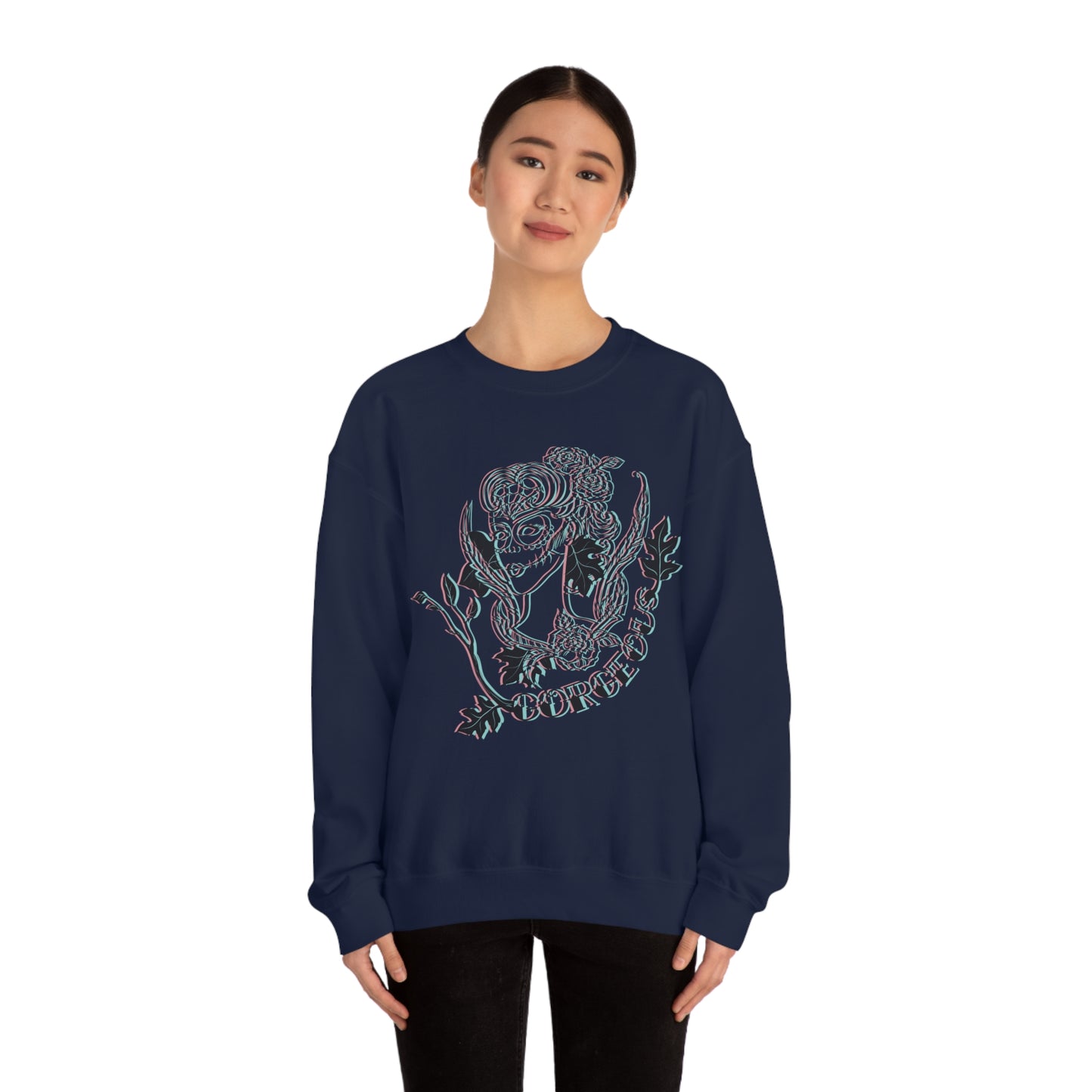 Gorgeous Lady 3D Crewneck Sweatshirt