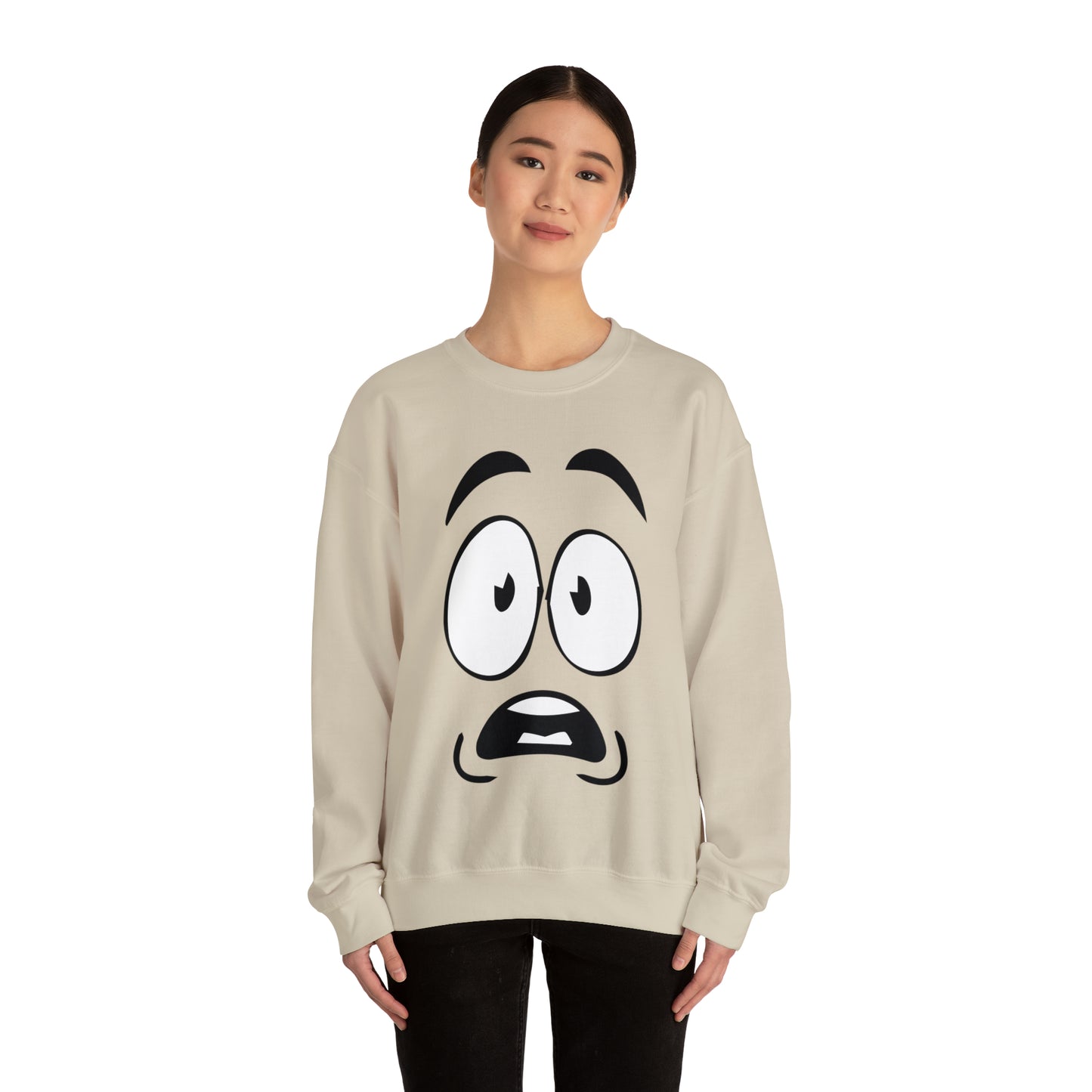 Surprise face Crewneck Sweatshirt