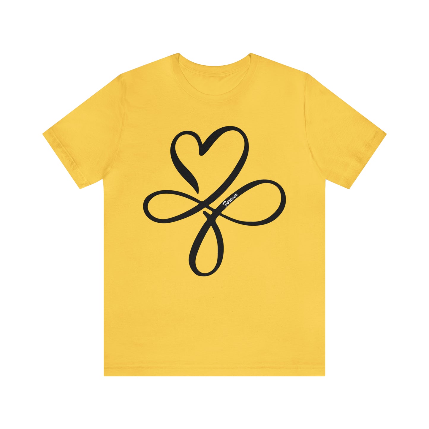 Heart symbol Love Infinity symbol Forever T-Shirt