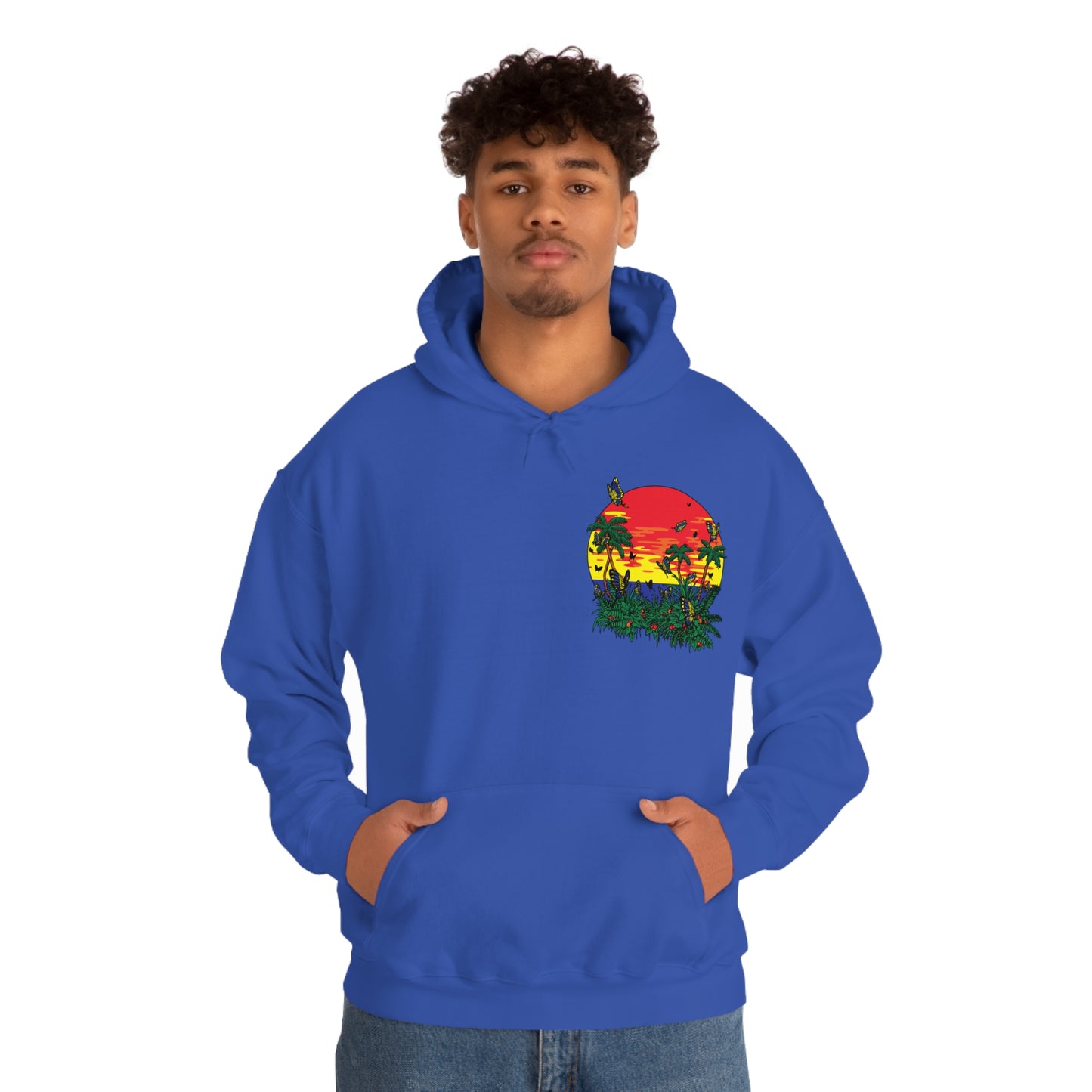 Sunset Butterfly Vibes Hoodie