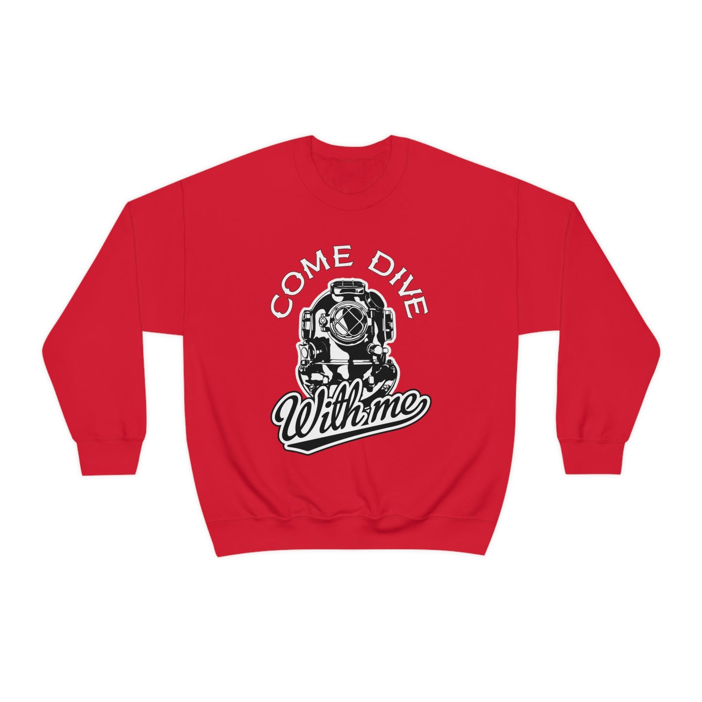 Dive with me Crewneck Sweatshirt